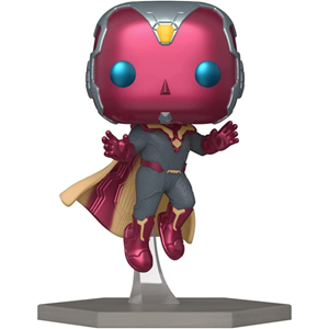 اسباب بازی اکشن فیگور اسپشیال 9 سانتی فانکو پاپ ویژن مدل Funko POP - Marvel - Civil War Captain America - Vision - Bobble Head - Exclusive _اسباب بازی اکشن فیگور